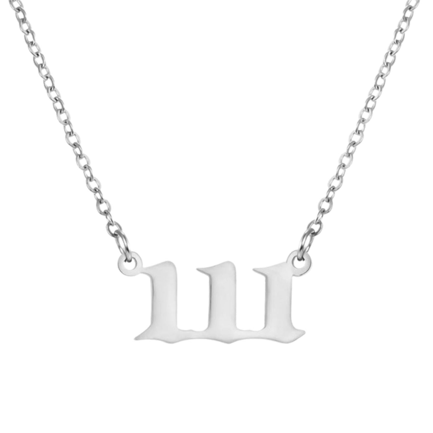 Lucky Number Custom Gothic Necklace