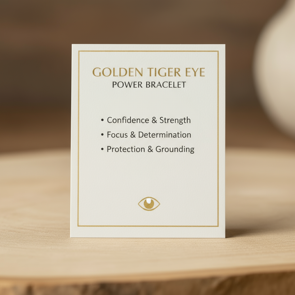 Golden Tiger Eye Power Bracelet