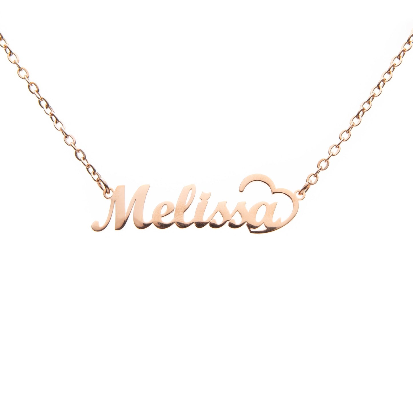 Heart Custom Name Necklace