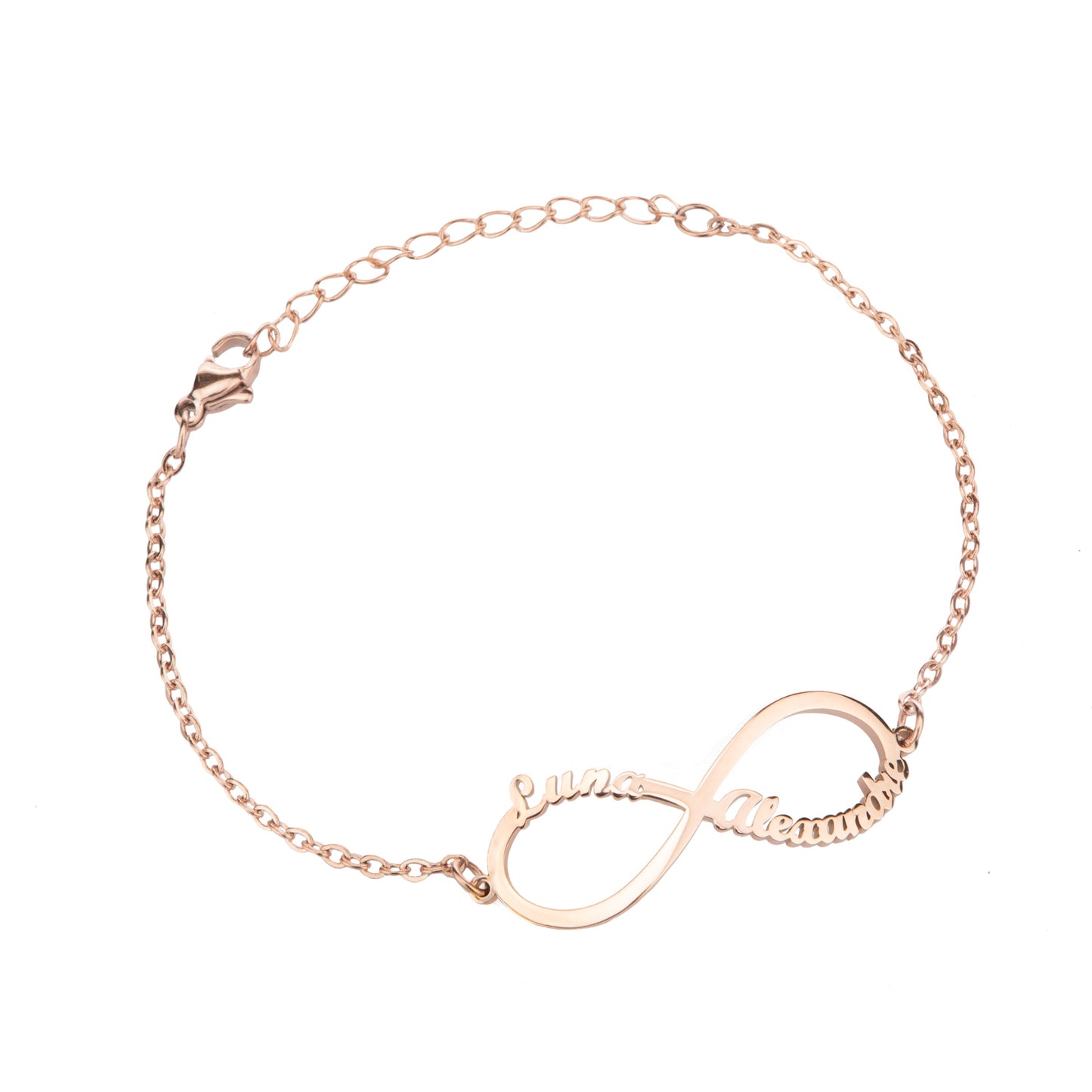 Two-Name Infinity Bracelet/Anklet