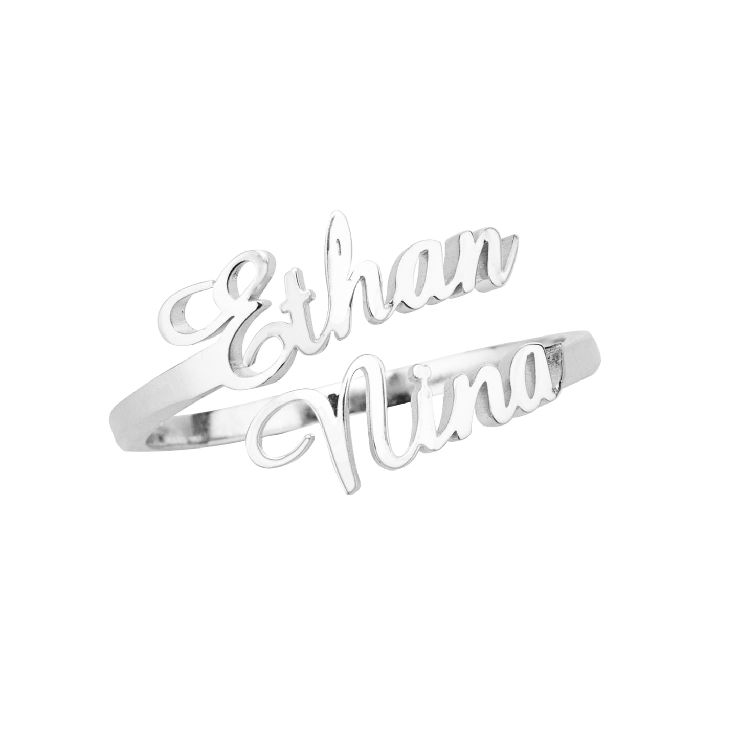 Double Name Ring