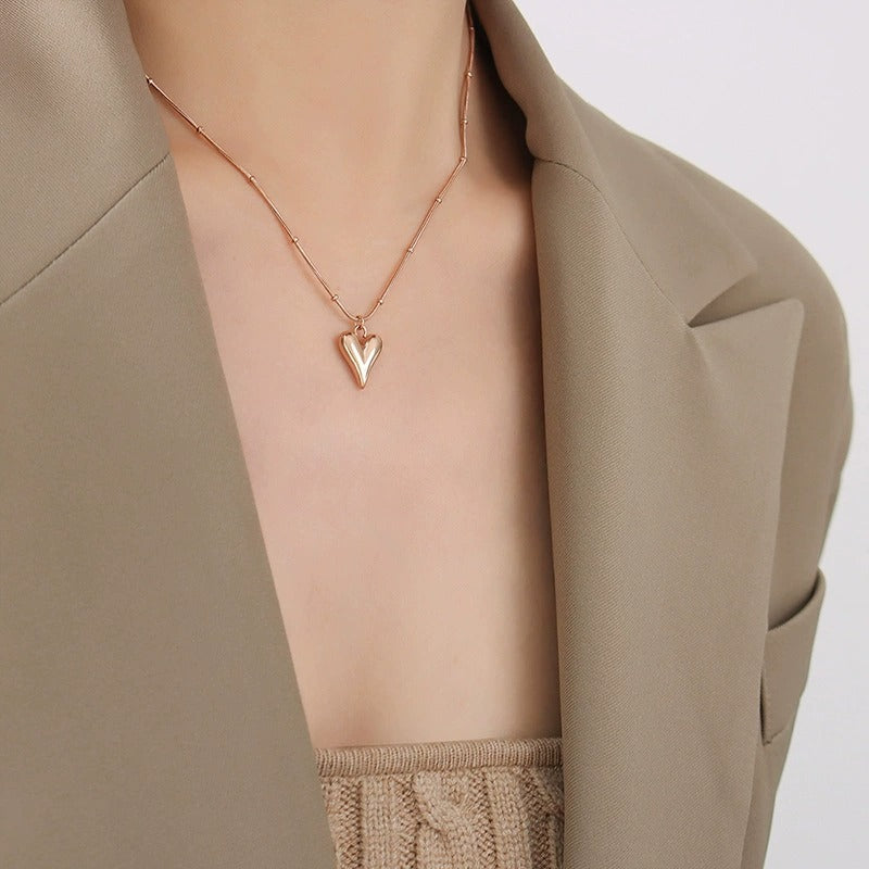 Bead Chain With Pendant Necklace
