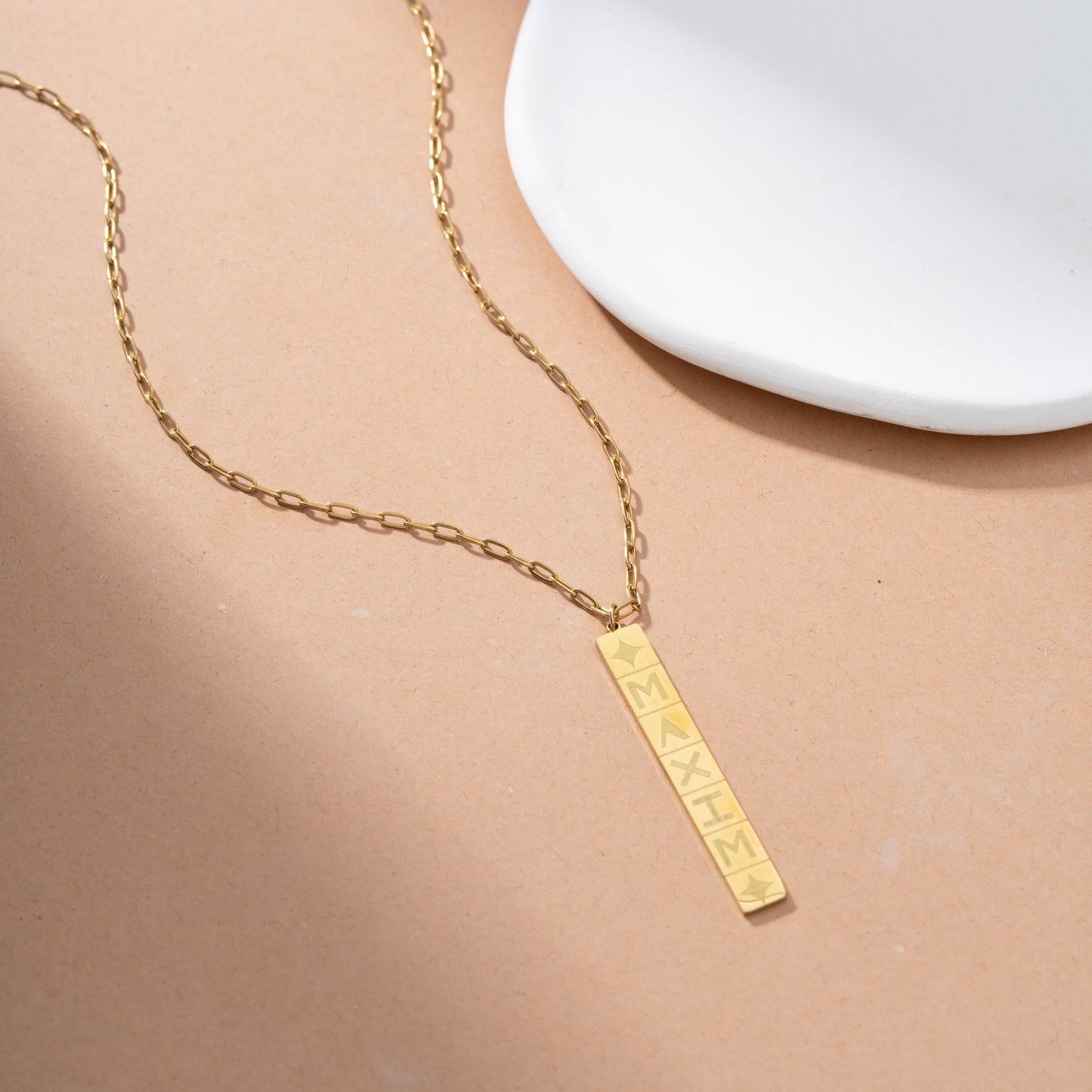 Custom Bar Name Pendant