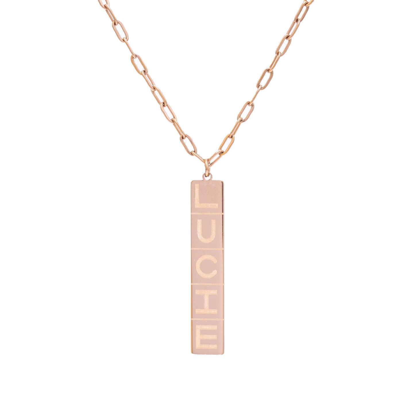 Custom Bar Name Pendant