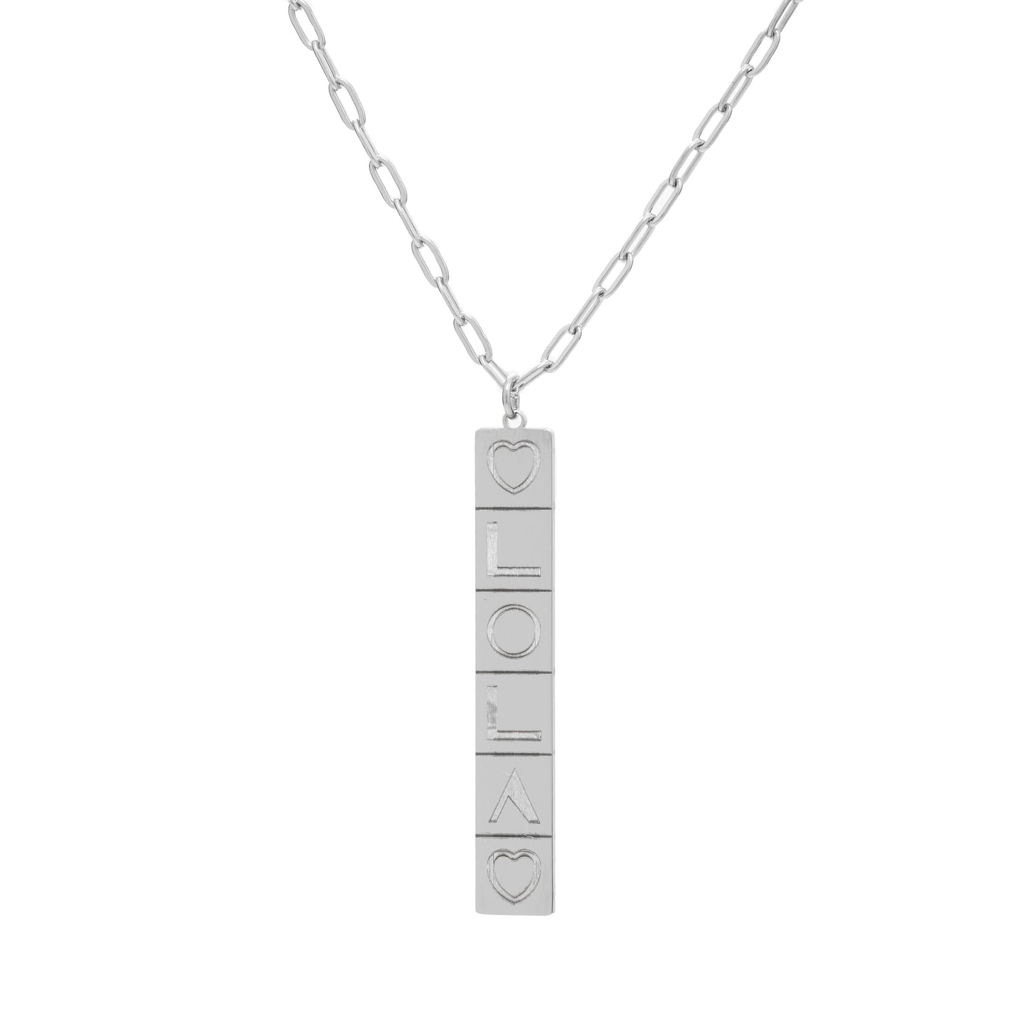 Custom Bar Name Pendant