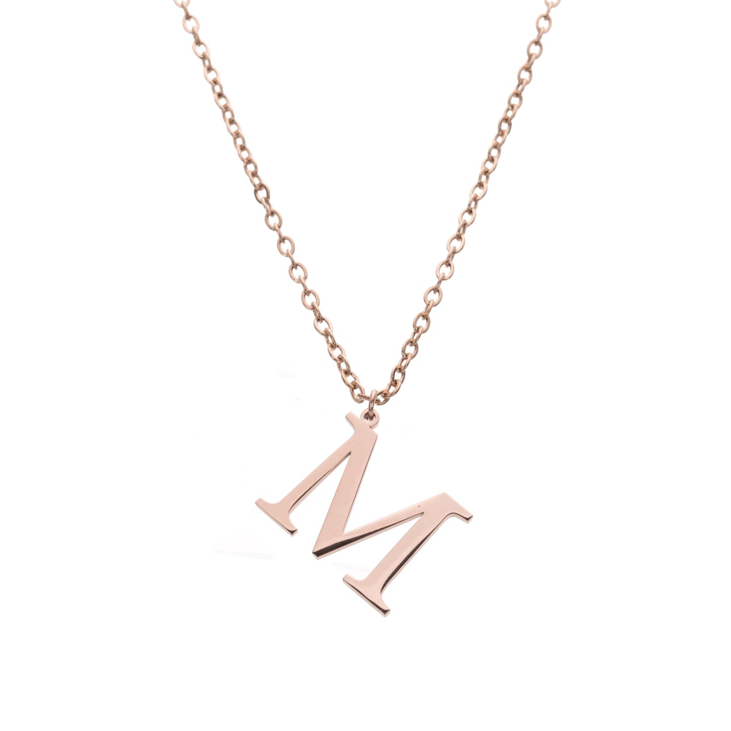 Personalized Uppercase Initials Necklace