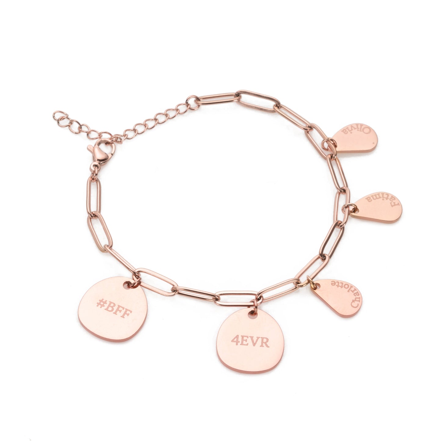 Personalized Hazel Pendant Bracelet