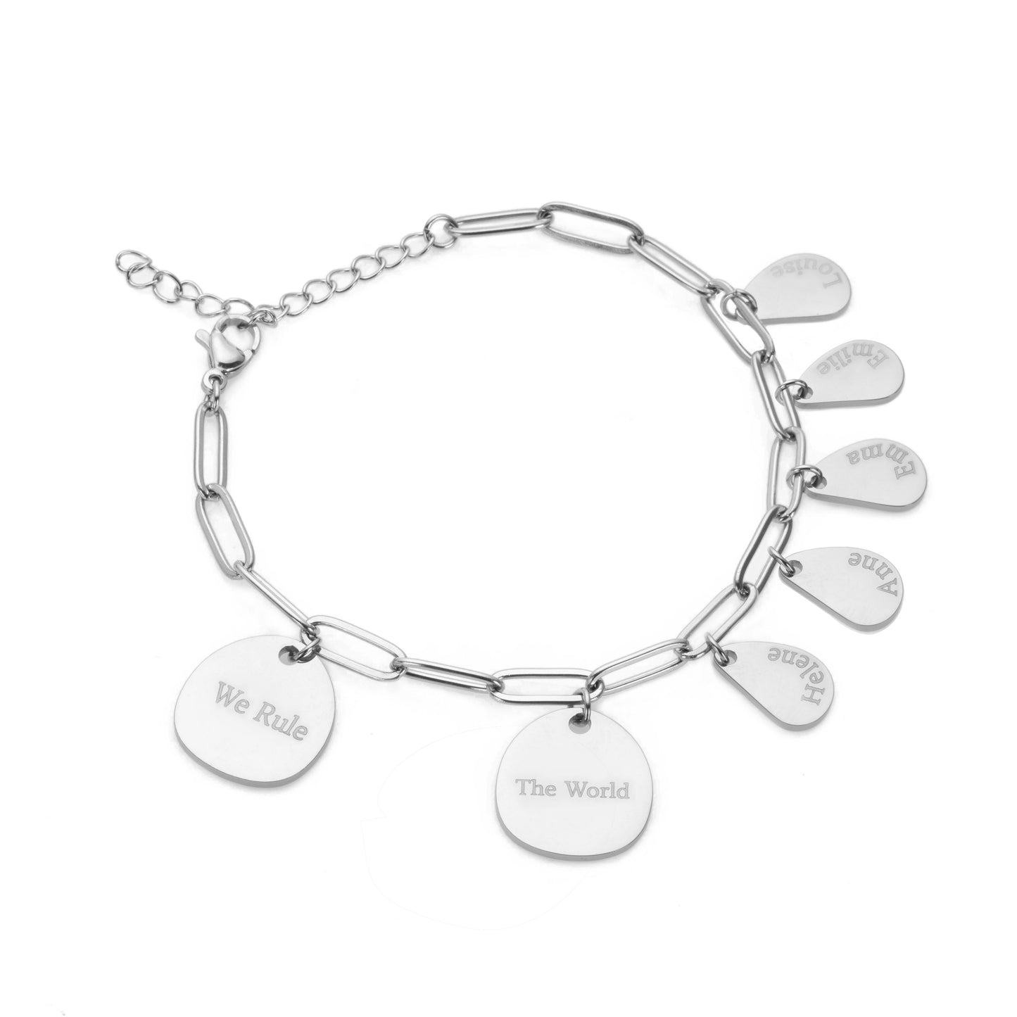Personalized Hazel Pendant Bracelet