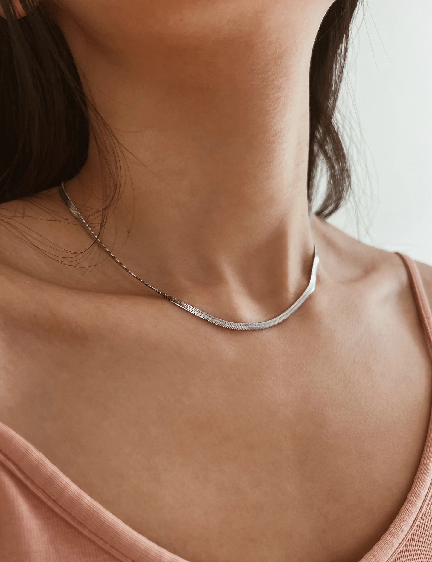 Herringbone Chain Necklace