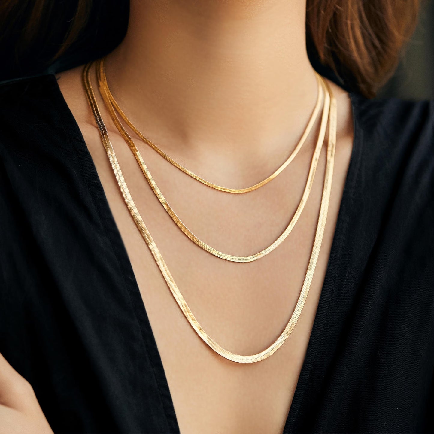Herringbone Chain Necklace