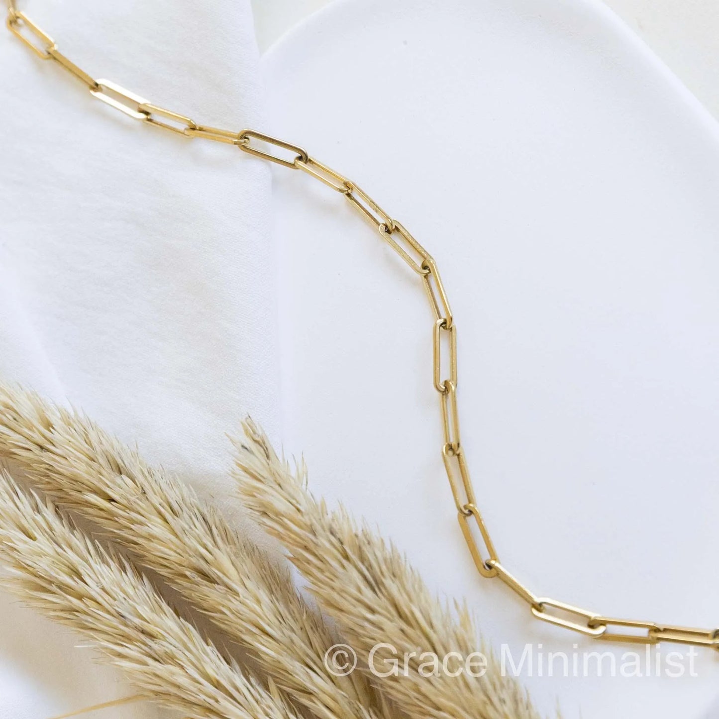 Paperclip Chain Necklace