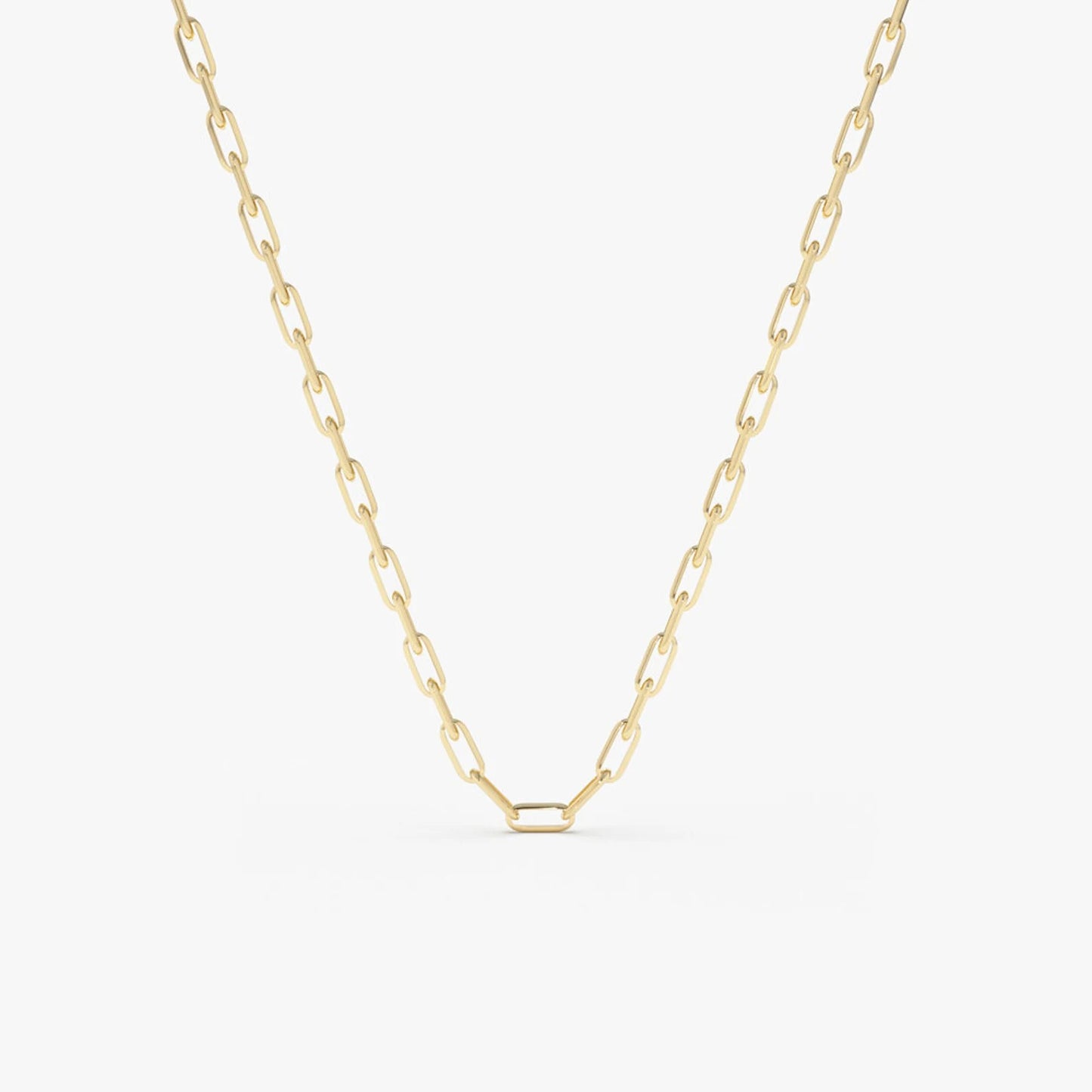 Paperclip Chain Necklace