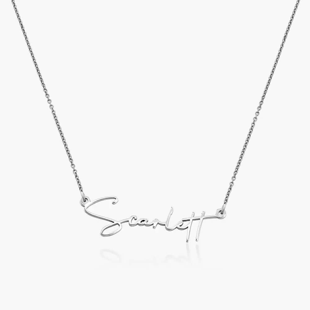 Belle Script Custom Name Necklace