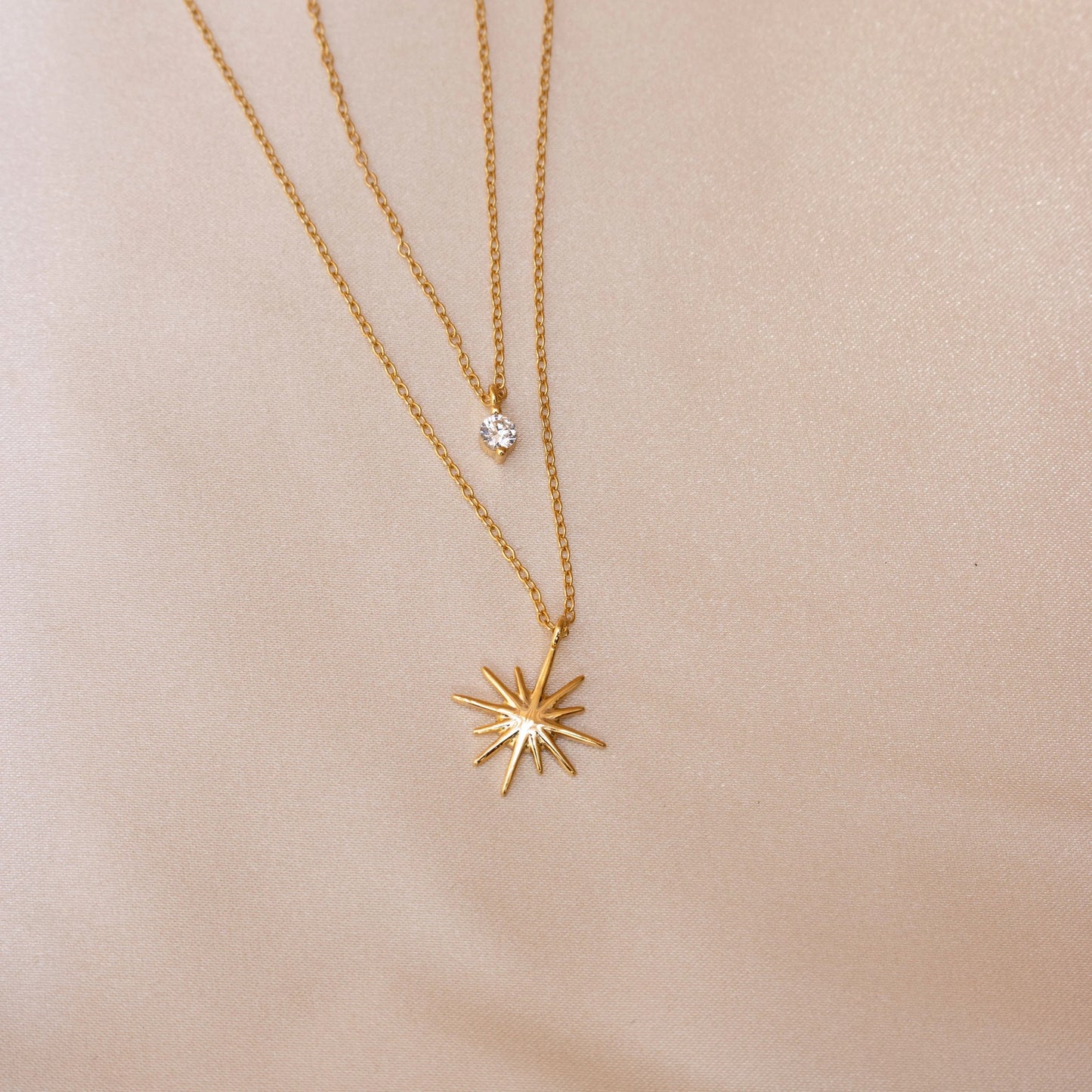 Starburst Layered Necklace