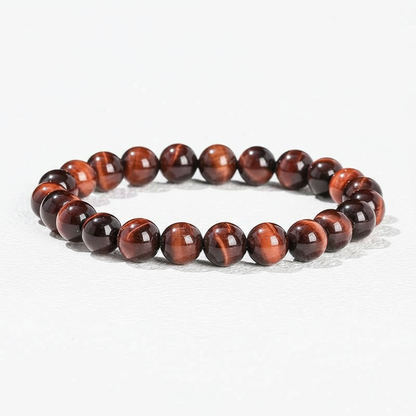 Natural Red Tiger Eye Bracelet