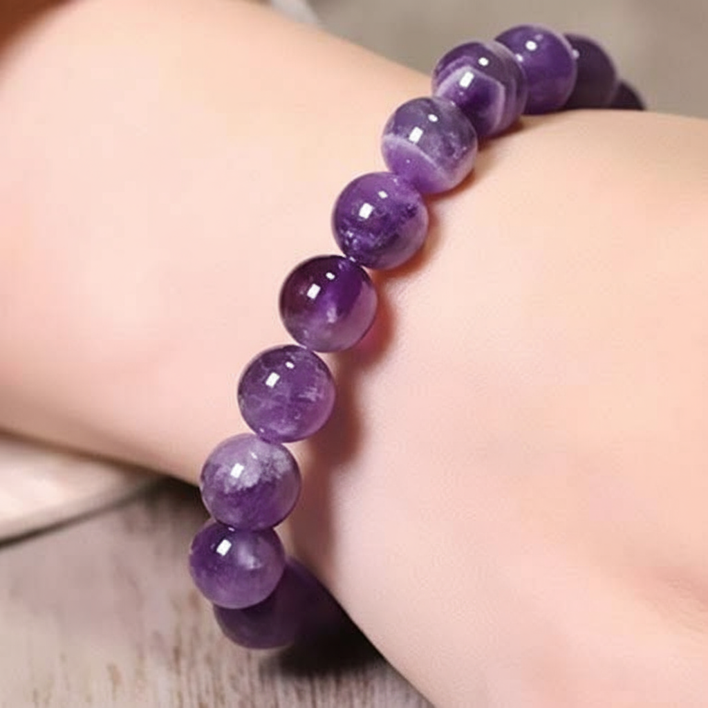 Natural Amethyst Bracelet