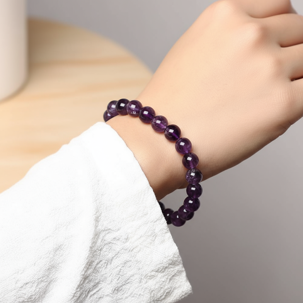 Natural Amethyst Bracelet