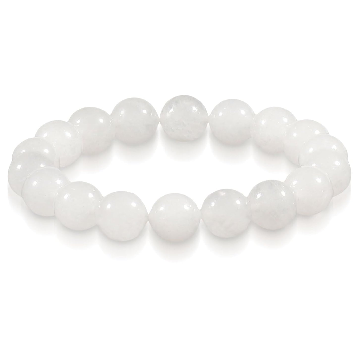 Natural White Agate Bracelet