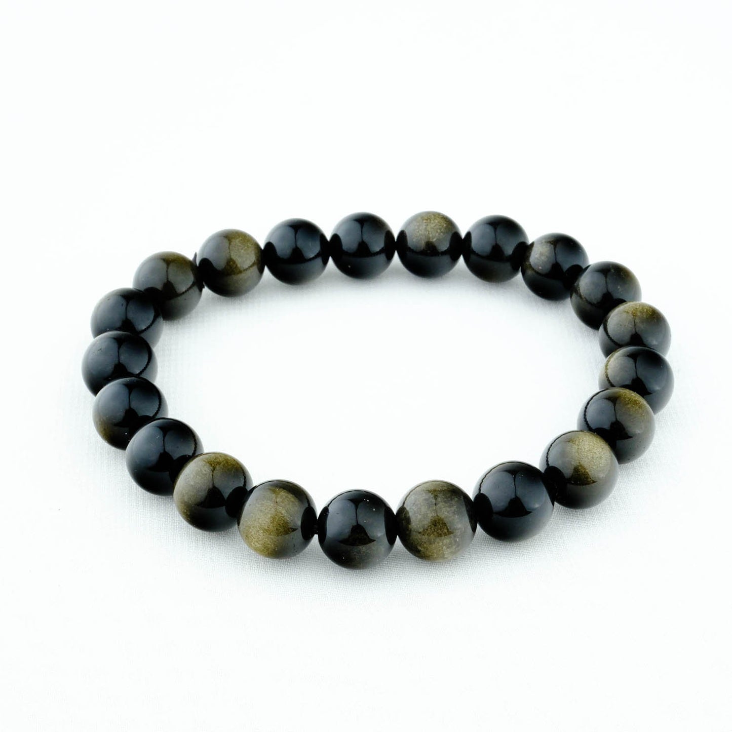 Natural Gold Obsidian Bracelet