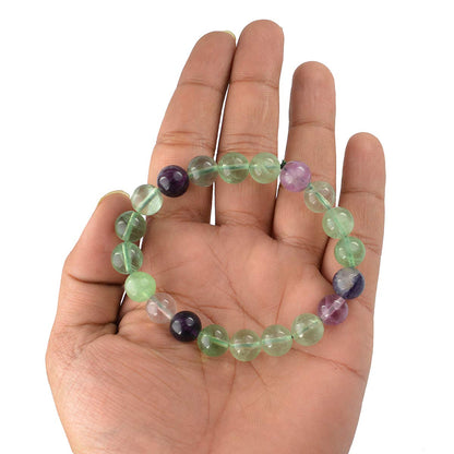 Natural Colorful Fluorite Bracelet