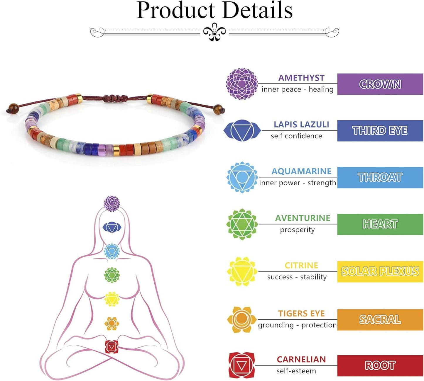 7 Chakra Healing Bracelet