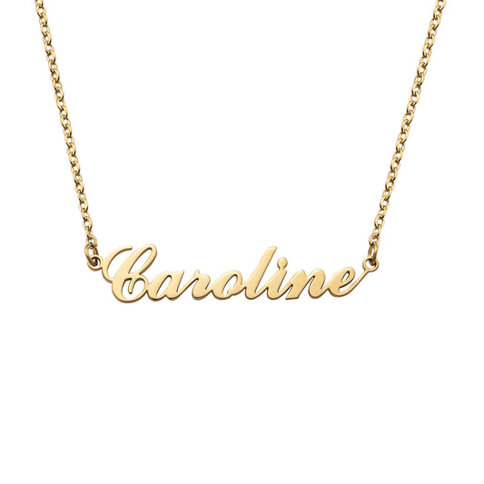 Carrie Font Custom Name Necklace