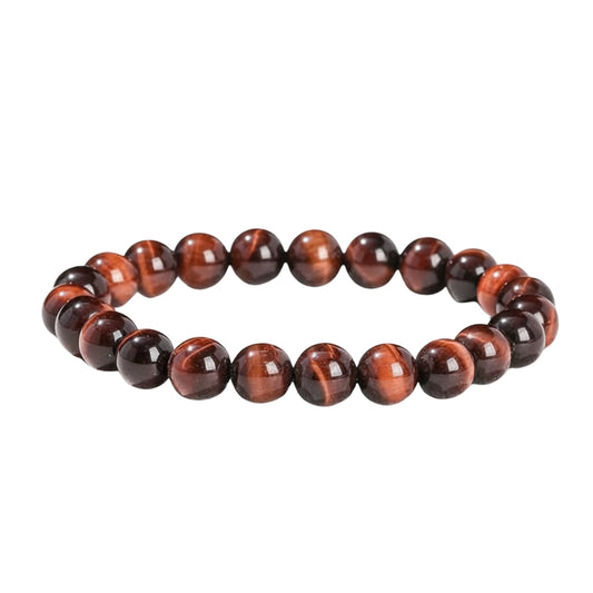 Natural Red Tiger Eye Bracelet