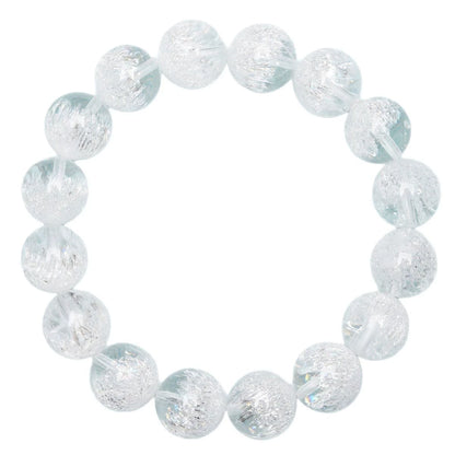 9mm Himalayan White Crystal Bracelet