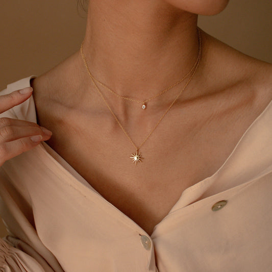 Starburst Layered Necklace