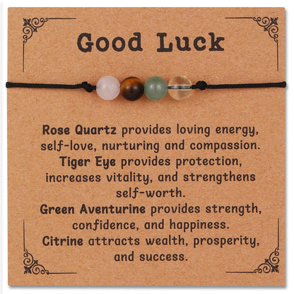 Natural Crystal Stone Bracelet