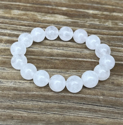 Natural White Jade Bracelet