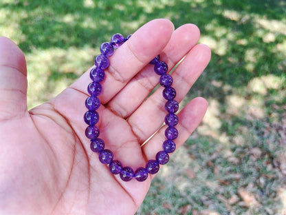 Natural Amethyst Bracelet
