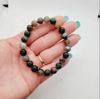 Natural Indian Agate Bracelet