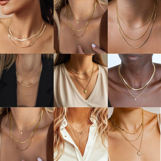 Customize Your Layer Necklace (Gold)