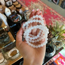 Natural White Agate Bracelet
